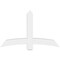 Ekena Millwork Bellingham Architectural Grade PVC Gable Bracket, 60"W x 37 1/2"H x 6"D x 6"F, 15/12 Pitch GBP060X38X0606BEL00 - alternate 2